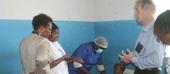Esposa do Governador visita Centro Ortopédico do Hospital Geral de Quelimane