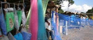 Governo recolhe redes mosquiteiras à venda no mercado informal